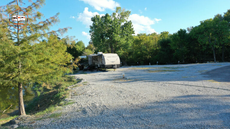 RV Campground Dallas DFW RV Lots for rent Outdoor View